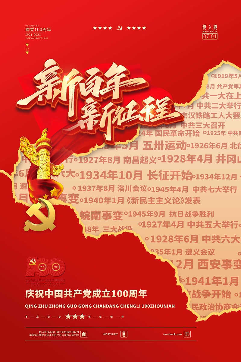 樓上樓|不忘初心,砥礪前行,慶祝建黨100周年！